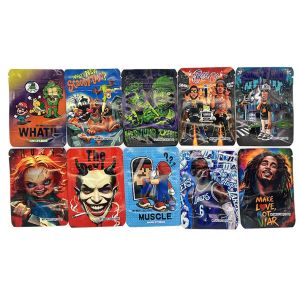 Chucky Doll 3.5G Weed Mylar Bags